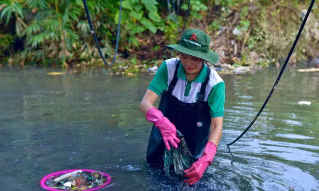 Những chiến binh trẻ tuổi ngày đêm vượt nắng thắng mưa giữ khoảng xanh cho Hà Nội