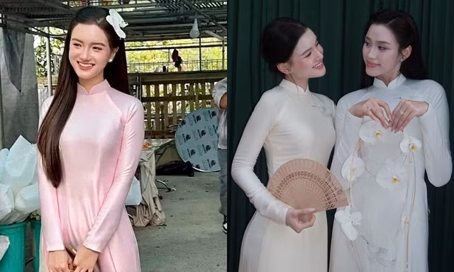 Cô gái xách vali đưa Hoa hậu Đỗ Thị Hà về nhà chồng: Tưởng lạ hóa ra người quen