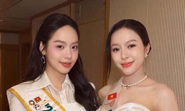 Hoa hậu Thanh Thủy ghi điểm nhờ hành động này dành cho Kiều Duy trong hậu trường