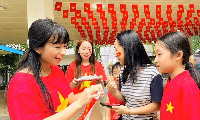 Tiểu học Hoàng Diệu chuẩn bị chu đáo, vinh dự là điểm phát trực tiếp Đại lễ 2/9