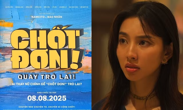 Phim “Chốt Đơn” có lịch chiếu mới, ai là nữ chính thay cho Hoa hậu Thùy Tiên?