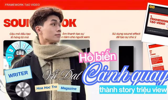 Thử Thách Kim Cương 2026: “Combo” giúp biến mỗi cảnh quay thành content triệu view