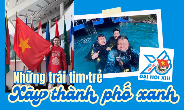 Hướng tới Đại hội Đoàn lần thứ XIII: Những trái tim trẻ xây thành phố xanh
