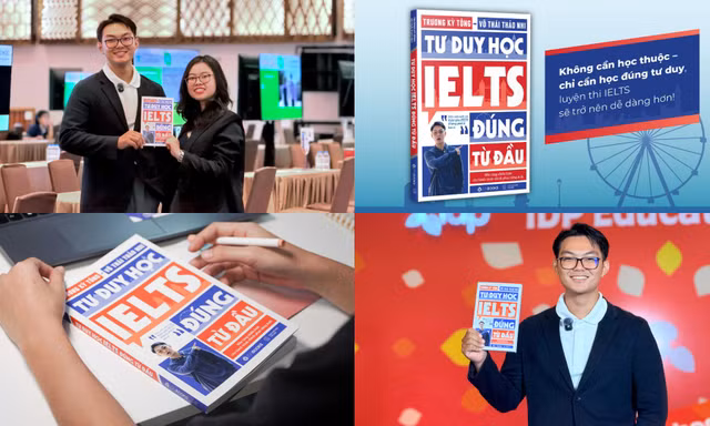 TikToker Trương Kỳ Tông bật mí công thức học IELTS qua cuốn “chân kinh” mới