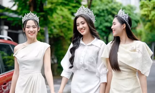Nhìn lại hành trình của Top 3 Hoa hậu Việt Nam 2024 sau 1 tháng đăng quang