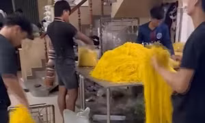 Chủ cơ sở tuồn 800 tấn mì tươi chứa chất cấm ra thị trường