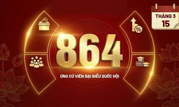Cơ cấu thành phần 864 ứng cử viên đại biểu Quốc hội khóa XVI
