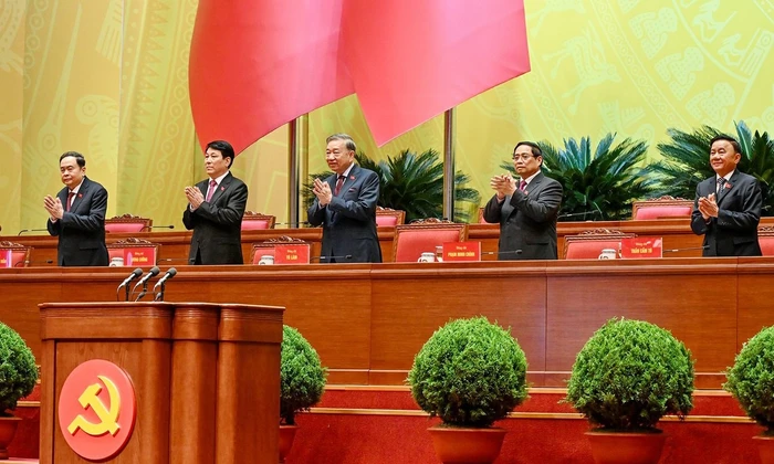 Hình ảnh phiên trù bị Đại hội đại biểu toàn quốc lần thứ XIV của Đảng