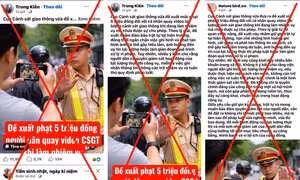 Thực hư tin đồn xử phạt 5 triệu đồng người quay video CSGT làm nhiệm vụ