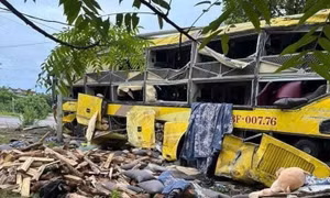 9 nạn nhân thiệt mạng trong vụ tai nạn xe khách giường nằm ở Hà Tĩnh: Có trẻ em 4 tuổi