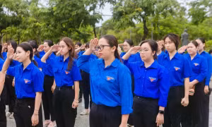 Tuổi trẻ cả nước sẽ đồng loạt chào cờ trước giờ khai mạc Đại hội XIV của Đảng