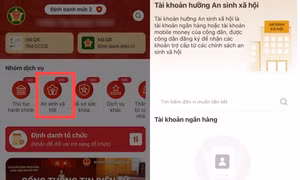 Cách xử lý lỗi tài khoản an sinh xã hội không hiện ngân hàng để nhận 100K quà 2/9