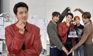 "Anh Năm" Sehun xuất ngũ: Thả thính kiểu "huyền bí", bật mí fan meeting Giáng sinh