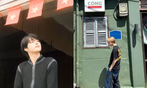 Idol K-Pop người Việt Hanbin TEMPEST - KIEN ARrC khoe ảnh mừng Quốc khánh 2/9