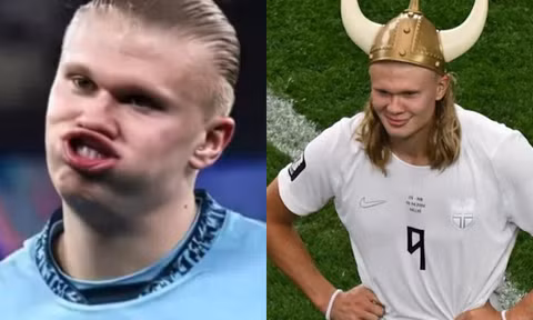 Ở đây có cả "rổ meme" của Erling Haaland - cầu thủ gây hài nhất World Cup 2026