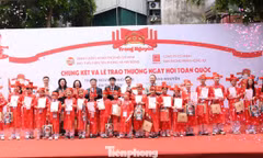 'Trạng nguyên nhỏ tuổi' được vinh danh tại Văn Miếu - Quốc Tử Giám