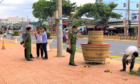 Hiện trường xảy ra vụ án