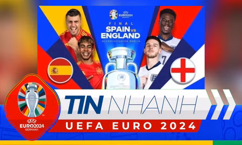 TIN NHANH EURO 2024: Anh và Tây Ban Nha, lịch sử nghiêng về ai?