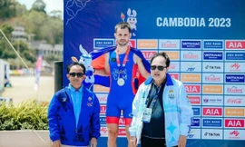 Đội tuyển ba môn phối hợp 100% nhập tịch của Campuchia dự SEA Games 33 bị nghi ngờ nhập lậu