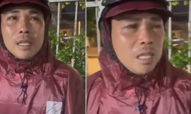 Cha ở TPHCM nhịn đói, đội mưa khóc tìm con, vỡ oà khi nhận tin vui