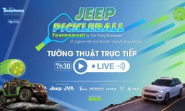 TRỰC TIẾP Giải JEEP Pickleball Tournament by Tien Phong Newspaper - Vì bệnh nhi có hoàn cảnh khó khăn