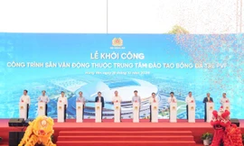 Tổng bí thư Tô Lâm dự lễ khởi công xây dựng Sân vận động PVF, nơi đủ điều kiện đăng cai các trận World Cup