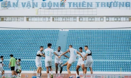 Thép Xanh Nam Định tràn đầy hứng khởi trước thềm Siêu Cúp Bóng đá Quốc gia 2024/25 – Cúp THACO