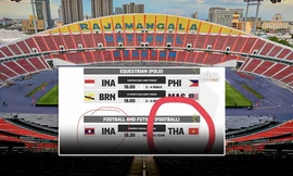 Thái Lan lại nhầm quốc kỳ Việt Nam khi công bố lịch thi đấu SEA Games 33