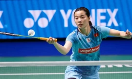 Thùy Linh thắng nhọc đối thủ ngoài Tốp 100, vào chung kết giải cầu lông Vietnam Open