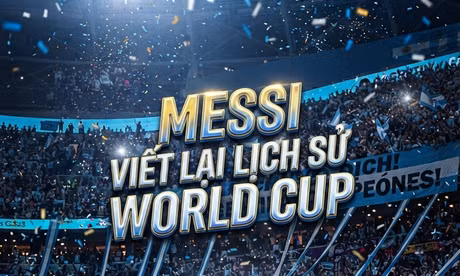 TP NOW: Messi vừa làm điều chưa từng có sau 60 năm lịch sử World Cup