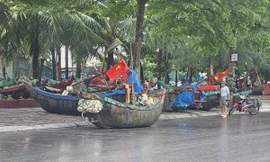 Thanh Hóa bắt đầu mưa, khẩn trương ứng phó bão '4 tại chỗ'