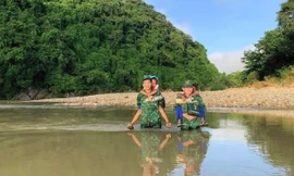 Những hình ảnh xúc động trong ngày khai giảng ở Quảng Trị 