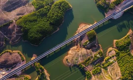 Mê mẩn những cung đường cao tốc Bắc – Nam xuyên rừng, vượt núi, băng sông