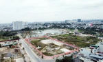 Cảnh khu đất 'view' công viên, hồ điều hòa ở Hà Nội sắp xây 450 căn hộ NƠXH