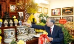 Tổng Bí thư thắp hương tưởng nhớ các đồng chí lãnh đạo Đảng, Nhà nước đã từ trần