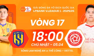 Nhận định Sông Lam Nghệ An vs Thể Công Viettel, 18h00 ngày 5/4: Bại binh phục hận