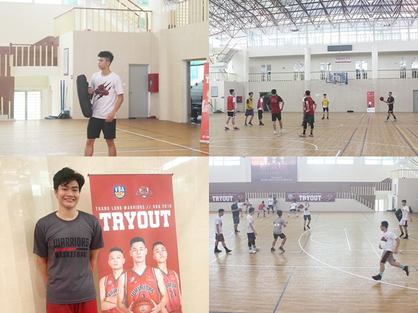 Không ngại nắng nóng, giới trẻ Hà Nội hào hứng ứng tuyển vào Thang Long Warriors