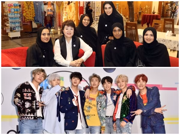Fan tự hào vì album BTS được đệ nhất phu nhân Hàn dùng làm quà tặng sinh viên