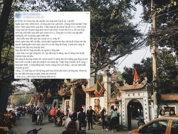 Nghe lời em gái đi chùa để "cầu duyên", anh trai may mắn tìm được người yêu... cùng giới