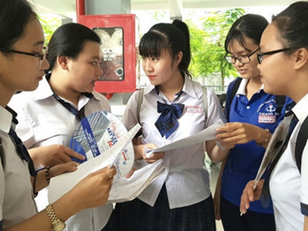 Thí sinh có thể chọn điểm cao nhất để xét tuyển vào trường tư