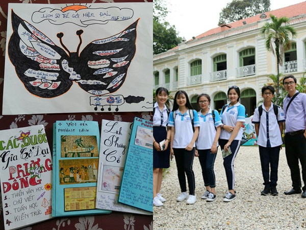 Teen Sài Gòn thích thú với những bài kiểm tra Lịch sử theo "kiểu mới"