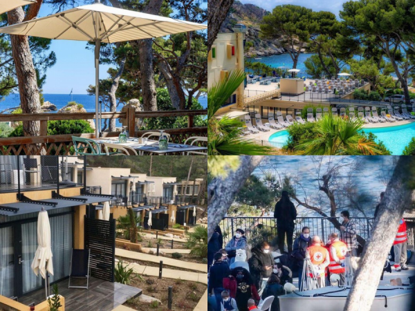 Khu cách ly dịch corona có bể bơi, quán cafe như "thiên đường nghỉ dưỡng" ở Pháp