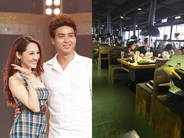 Cư dân mạng lại tung hình ảnh được cho là Hồ Quang Hiếu và Bảo Anh hẹn hò với nhau 