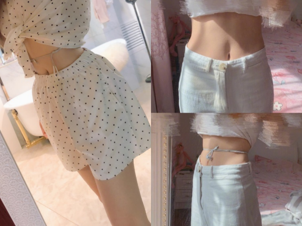 Thử thách "quấn dây tai nghe quanh eo" hot rần rần mạng Weibo