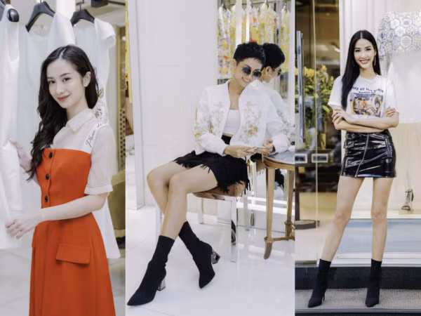 HH Mỹ Linh, HH H’Hen Nie cùng dàn mỹ nhân Việt tất bật thử đồ dự show NTK Công Trí