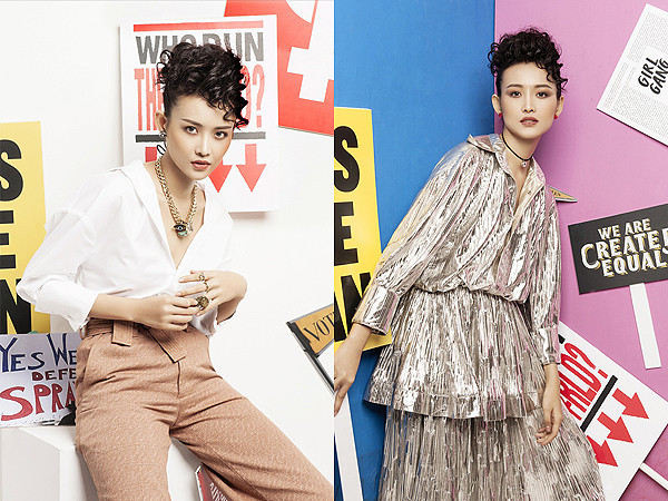 Rời The Face, Trương Mỹ Nhân cực "chất" trong bộ ảnh mới toanh