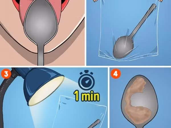 Kiểm tra sức khỏe của bạn cực nhanh, chỉ trong 60 giây với một chiếc thìa