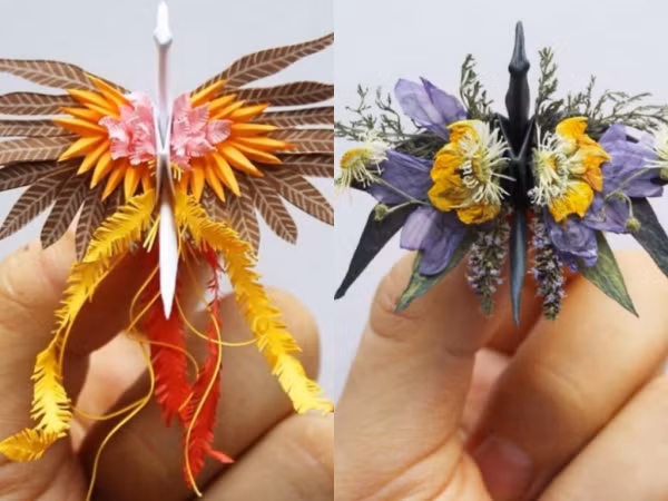 Choáng với chàng trai gấp 1000 con hạc giấy mà mỗi con đều như một “tác phẩm nghệ thuật”