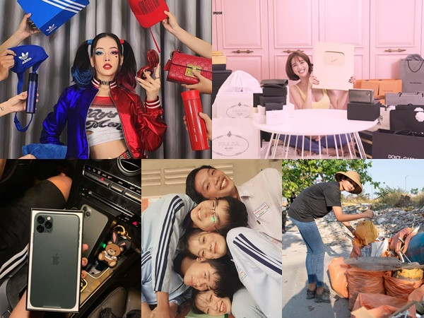 Đập hộp, dọn rác, khoe ảnh 10 năm và các thử thách nổi bật năm 2019