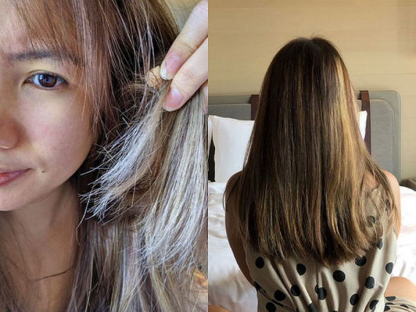 Bắt chước mẹ gội đầu kiểu ngược đời cô gái trẻ có ngay mái tóc vừa khỏe vừa đẹp